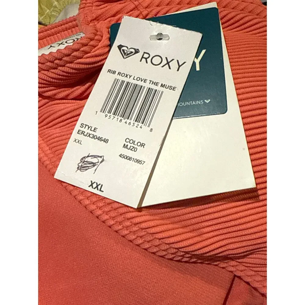 Roxy Rib Love The Muse Bikini Top XXL NWT